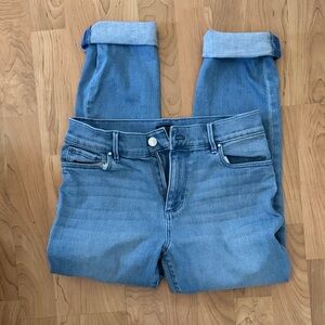 Ann Taylor Women's Skinny Jeans in Light Blue Wash petite